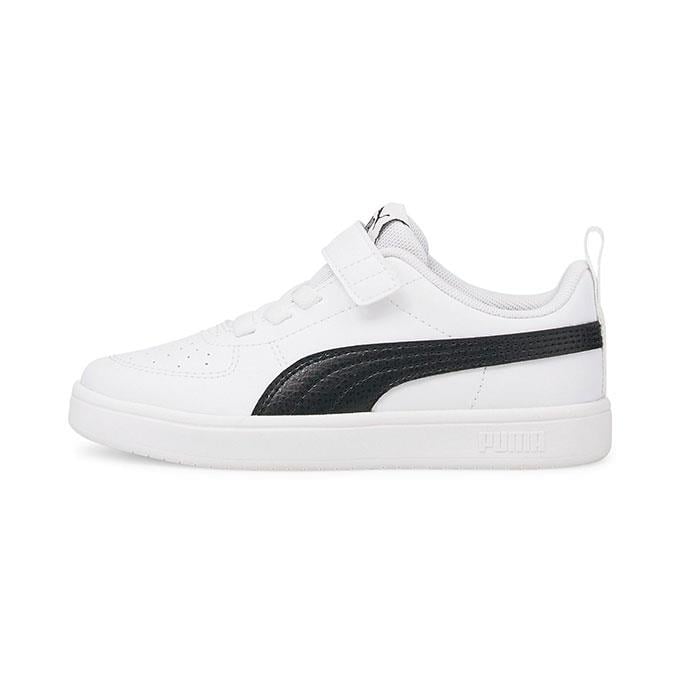 Puma Rickie Ac+ Ps Çocuk - Unisex Puma White-Puma Black Sneaker