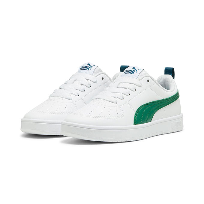Puma Rickie Jr Çocuk - Unisex Puma White-Vine-Ocean Tropic Sneaker