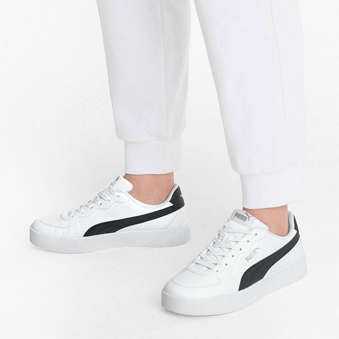 Puma Skye Clean Kadın Puma White-Puma Black Sneaker