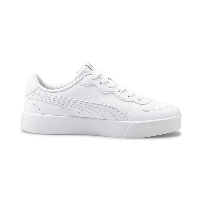 Puma Skye Clean Kadın Puma White-Puma White-Puma Silver Sneaker