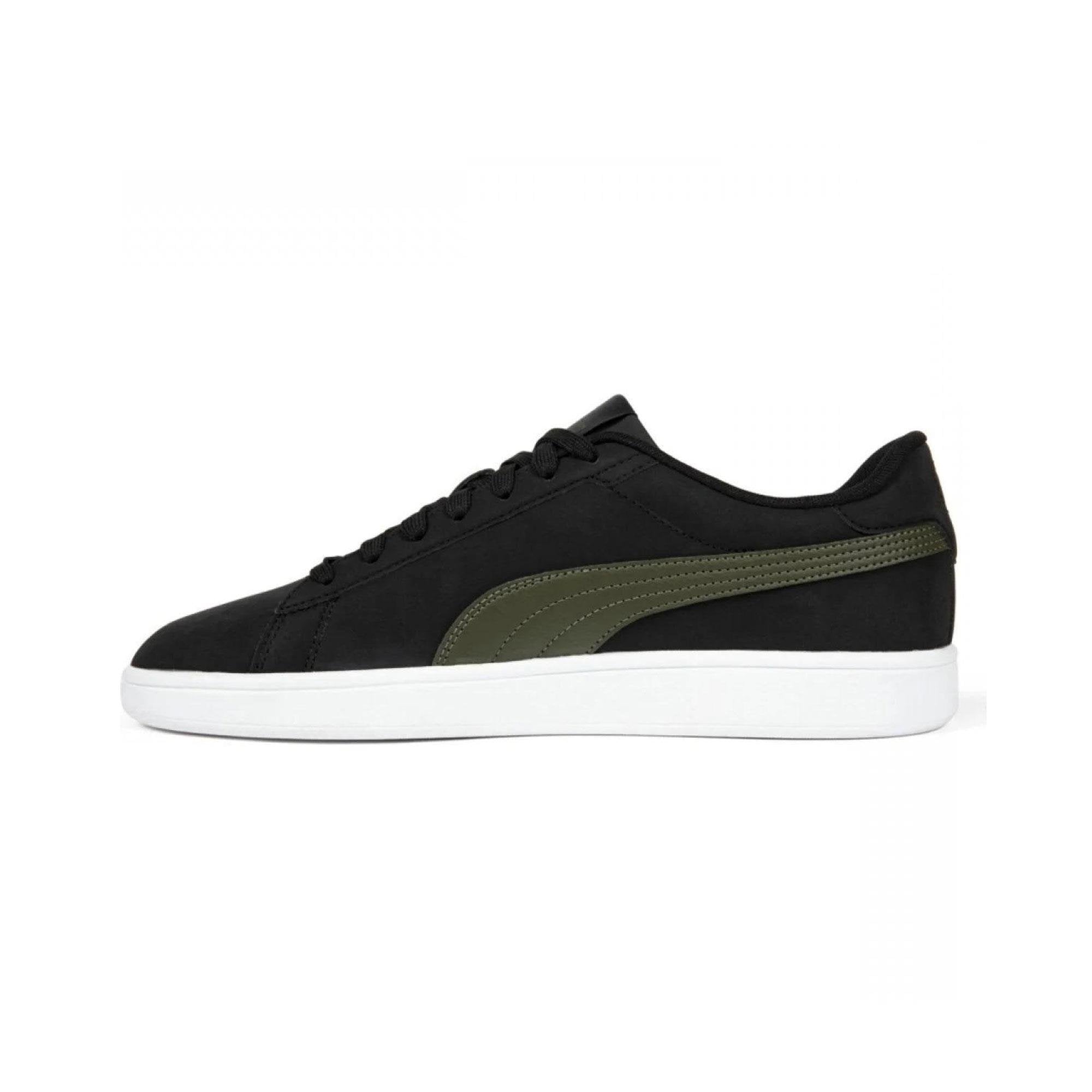 Puma Smash 3.0 Buck Unisex Sneaker - Siyah