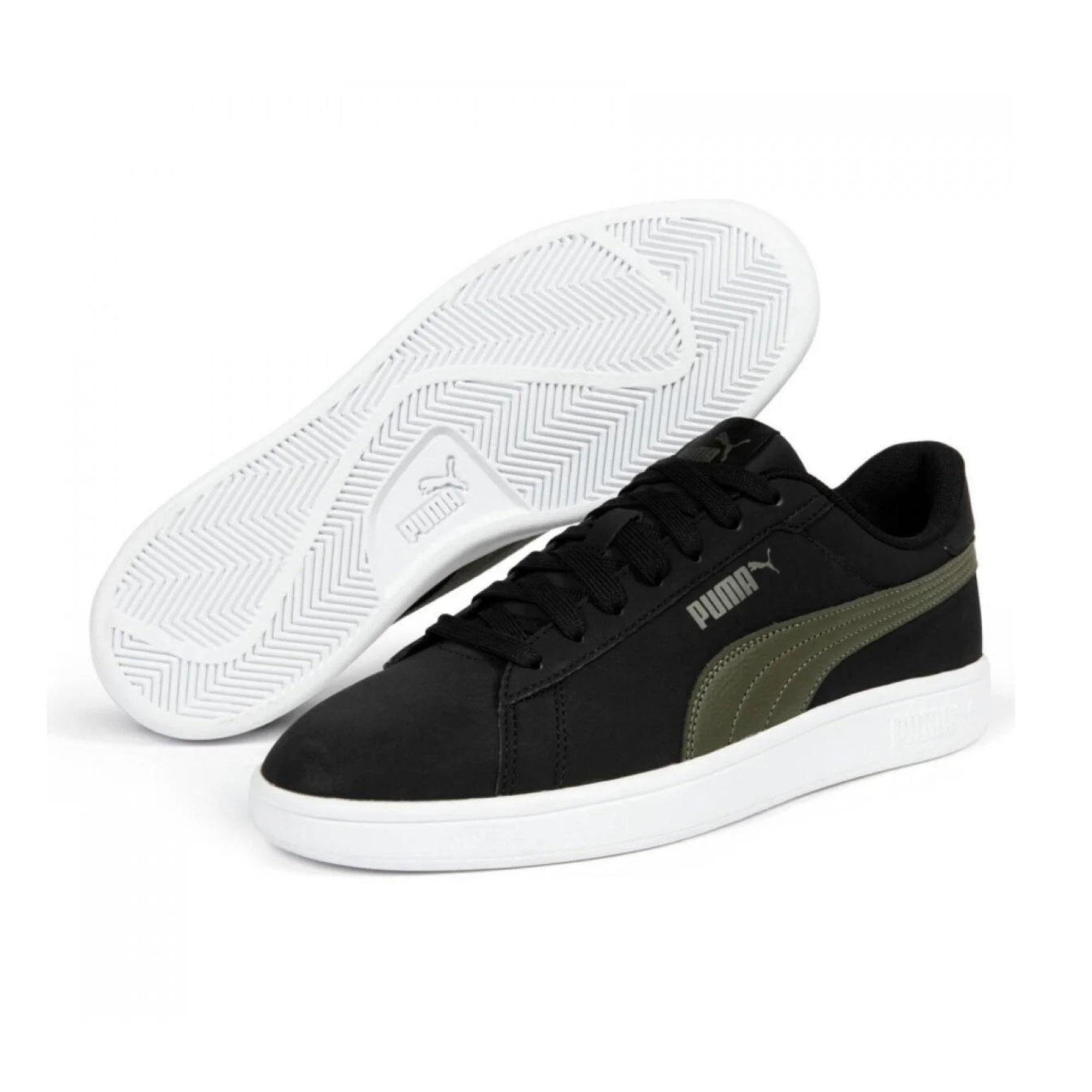 Puma Smash 3.0 Buck Unisex Sneaker - Siyah