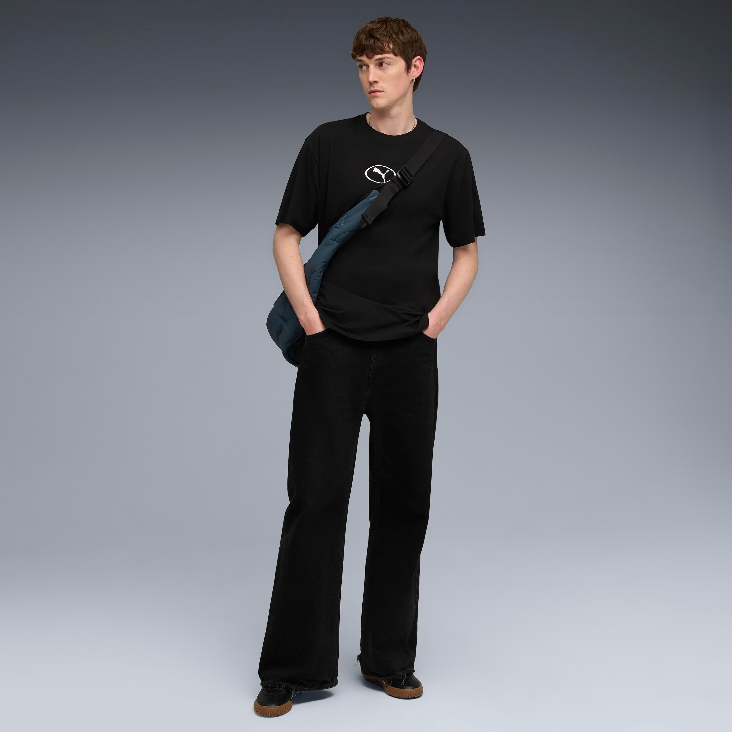Puma Sport Relaxed Siyah Erkek T-Shirt