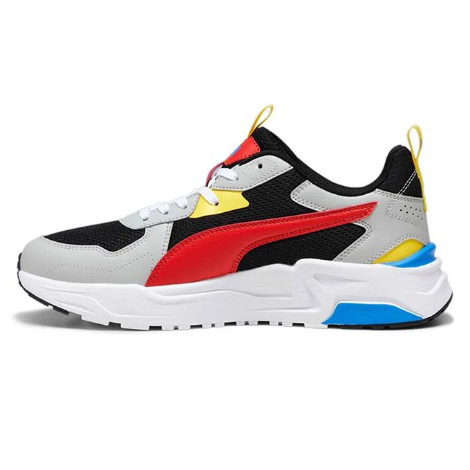 Puma Trinity Lite Erkek Puma Black-For All Time Red-Cool Light Gray Sneaker