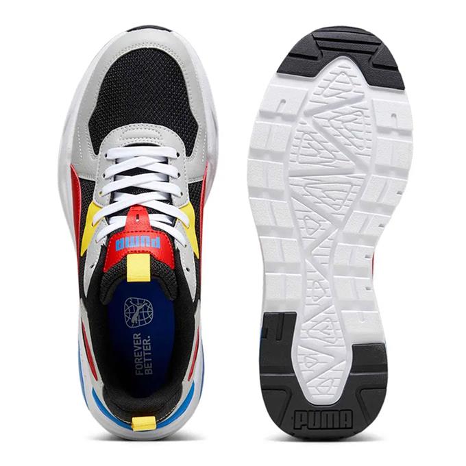 Puma Trinity Lite Erkek Puma Black-For All Time Red-Cool Light Gray Sneaker