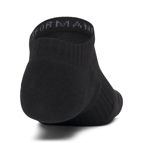 Under Armour Performance Cotton 3Pack Unisex Bileksiz Çorap - Siyah