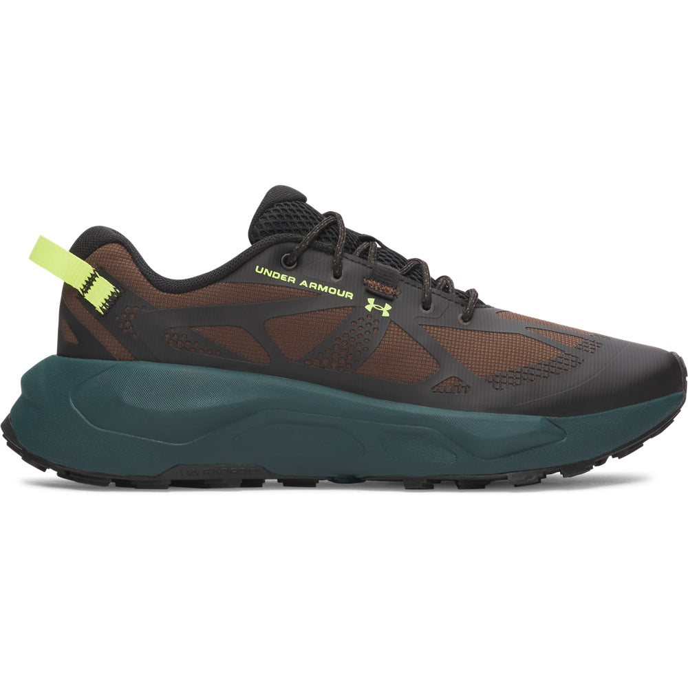 Under Armour Charged Bandit 4 Erkek Trail Ayakkabısı - Siyah-Yeşil