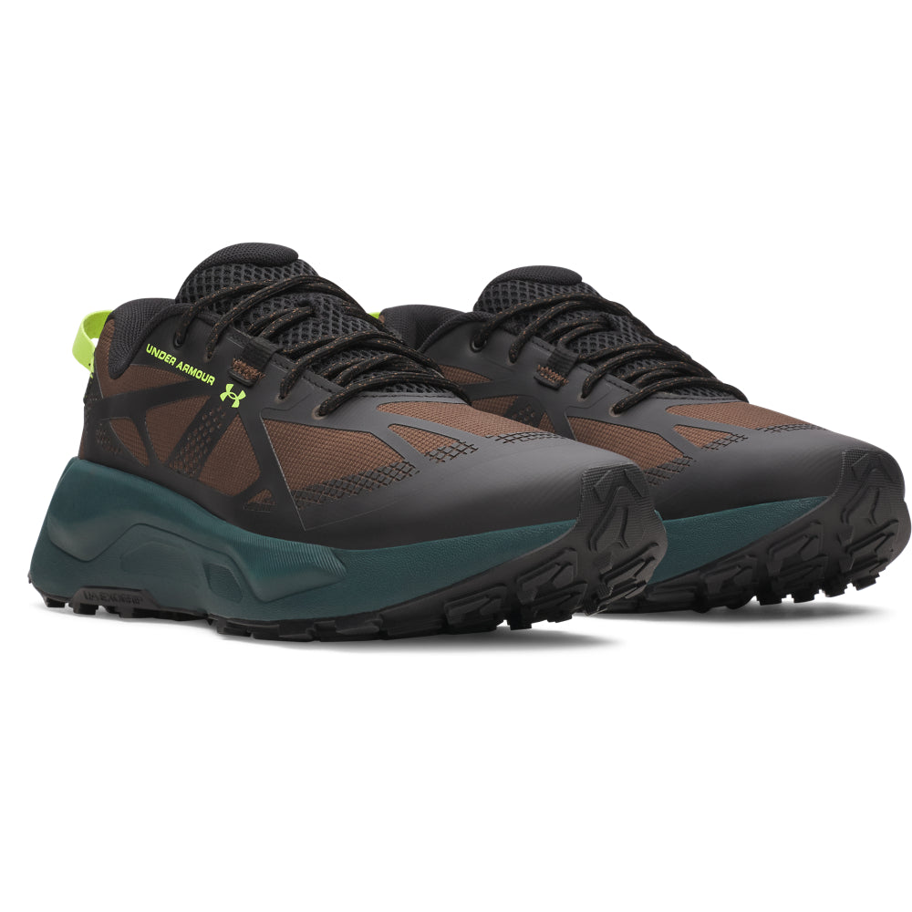 Under Armour Charged Bandit 4 Erkek Trail Ayakkabısı - Siyah-Yeşil