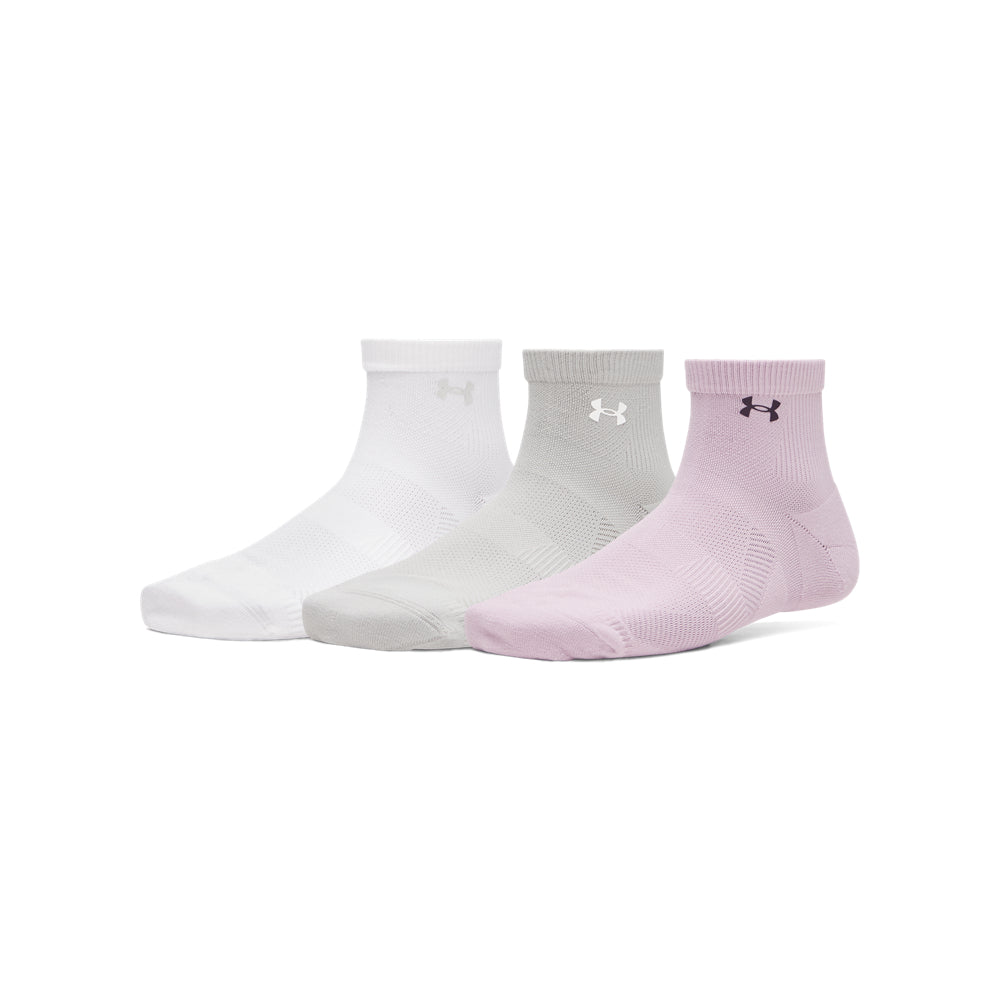 Under Armour Vanish 3 Pack Kadın Yarım Bilek Çorap - Çok Renkli