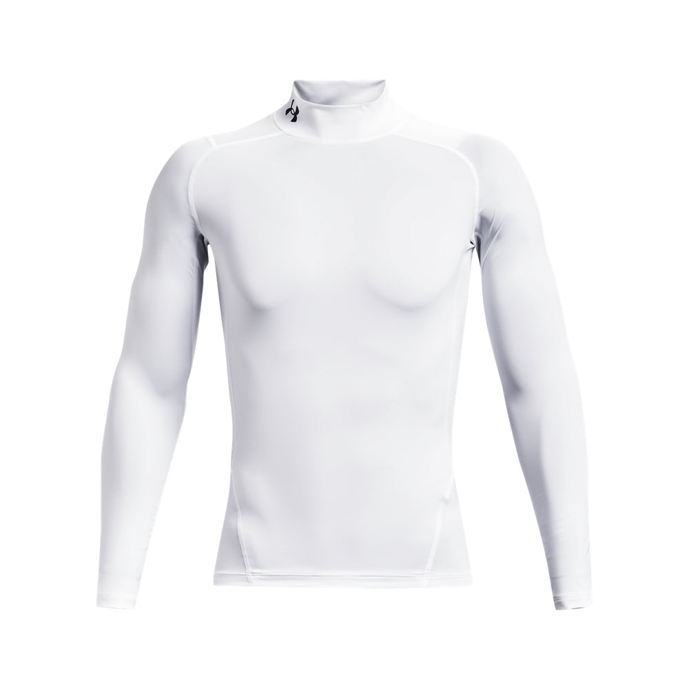 Under Armour Heat Gear Armour Compression Mock Erkek Sweatshirt - Beyaz