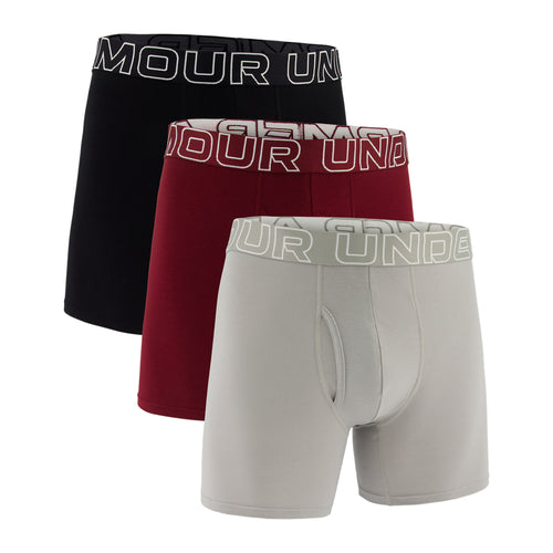 Under Armour Performance Cotton 3 Pack Erkek Boxer - Çok Renkli
