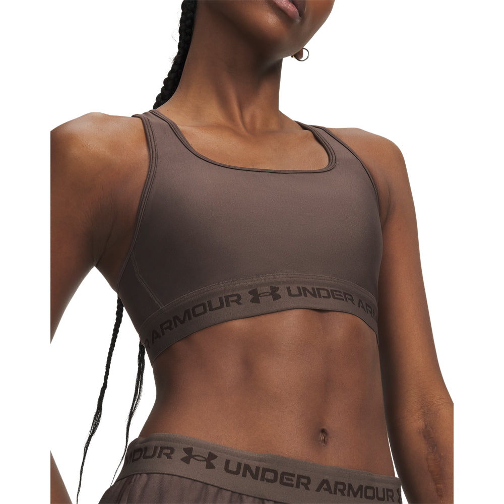 Under Armour Crossback Mid Kadın Bra - Kahve