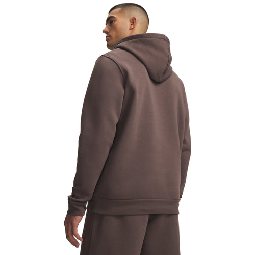 Under Armour Icon Fleece Hoodie Erkek Sweatshirt - Kahve