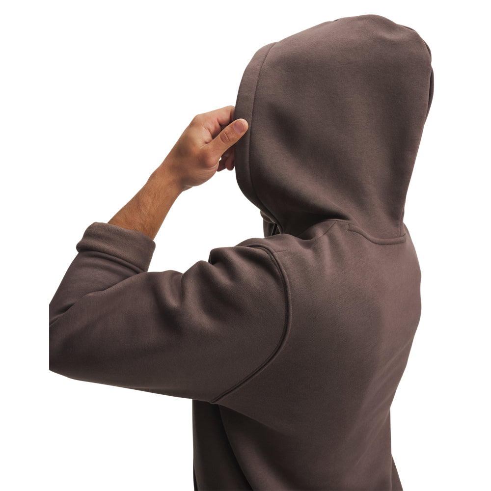 Under Armour Icon Fleece Hoodie Erkek Sweatshirt - Kahve
