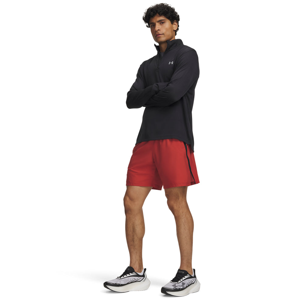 Under Armour Launch 7 Inch Erkek Şort - Kırmızı
