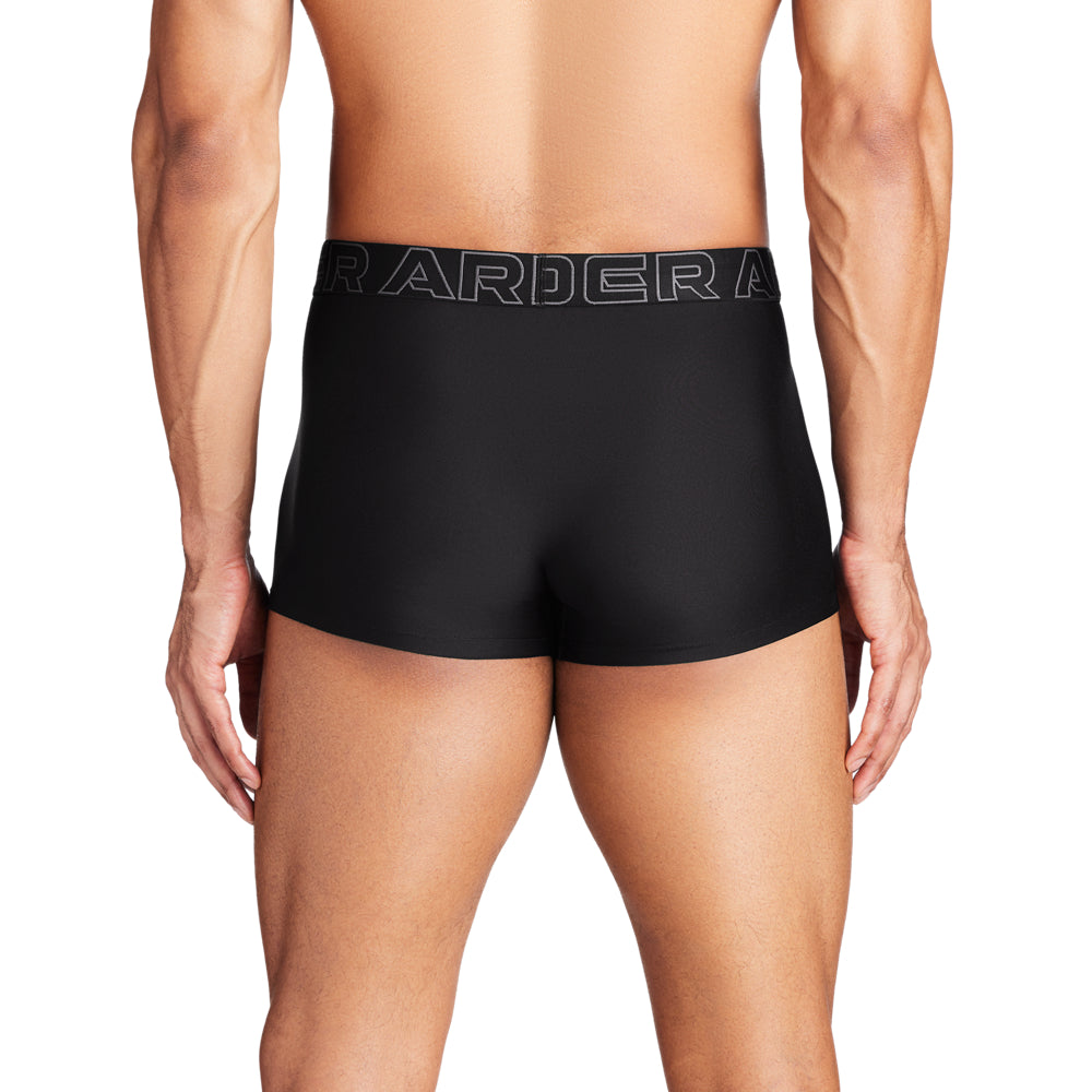 Under Armour Performance Tech 3 Pack Erkek Boxer - Siyah
