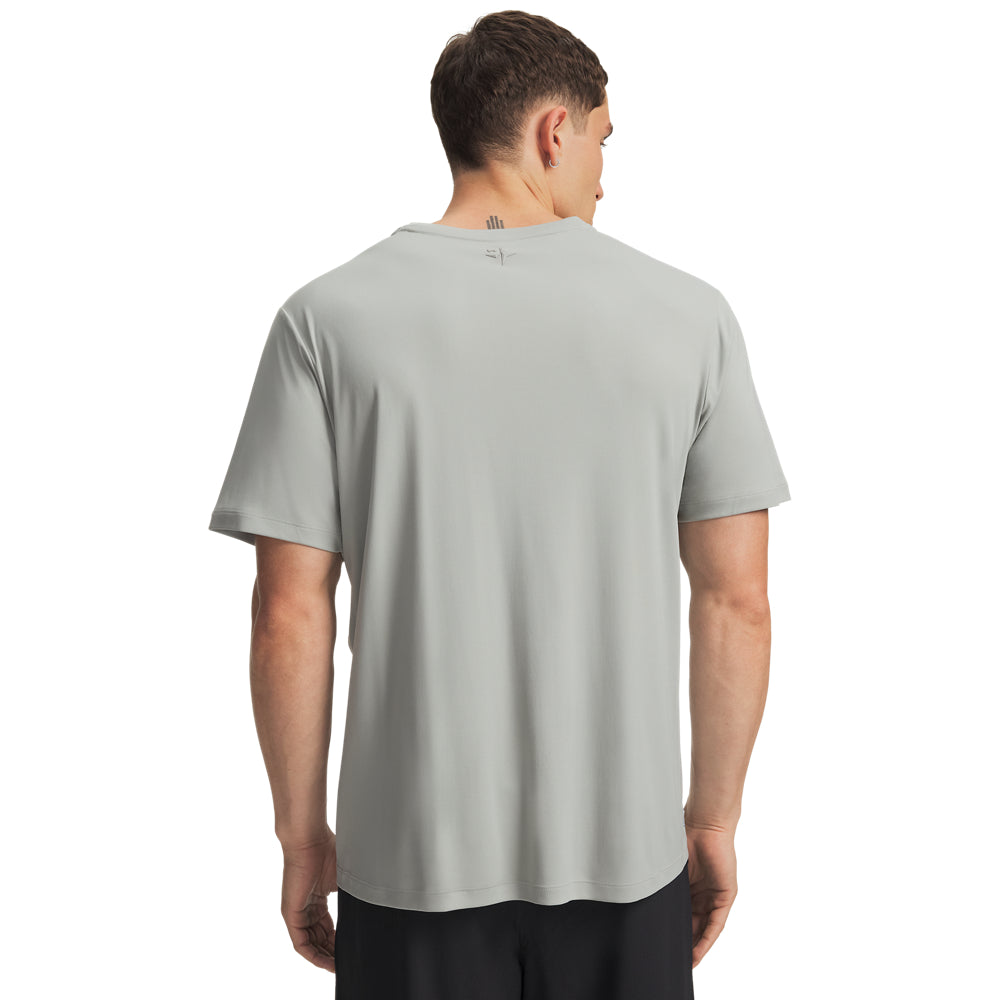 Under Armour Explor Iso-Chill UPF Erkek Tişört - Gri
