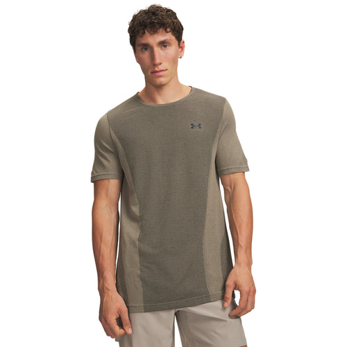 Under Armour Vanish Seamless Erkek Tişört - Kahve