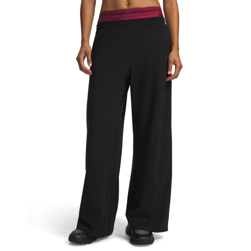 Under Armour Motion Wide Leg Kadın Eşofman Alt - Siyah