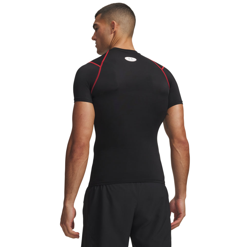 Under Armour Heat Gear Elite Compression Erkek Tişört - Siyah