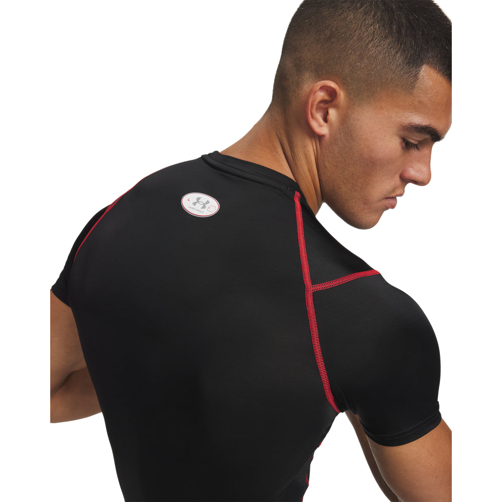 Under Armour Heat Gear Elite Compression Erkek Tişört - Siyah
