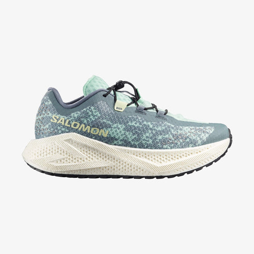 Salomon  Aero Glide 4 Gravel Kadın Koşu Ayakkabısı - Yeşil
