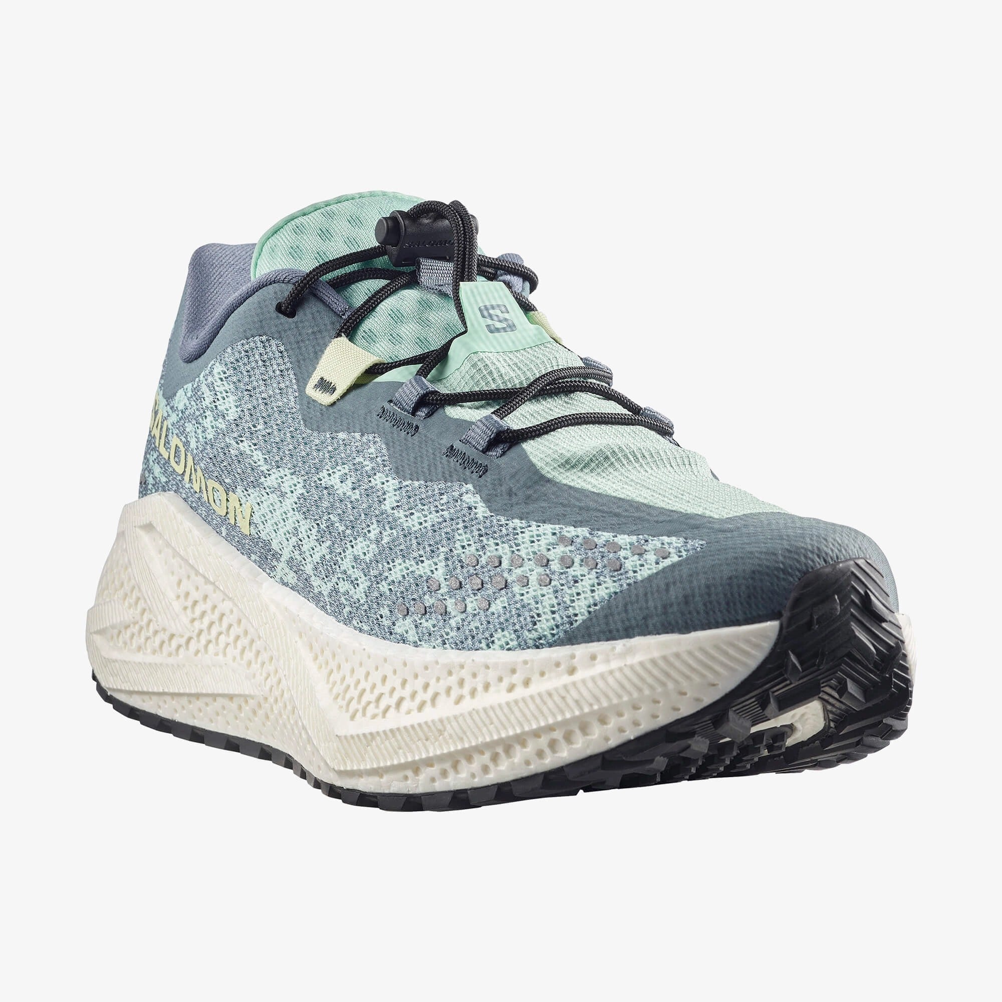 Salomon Aero Glide 4 Gravel Kadın Koşu Ayakkabısı - Yeşil