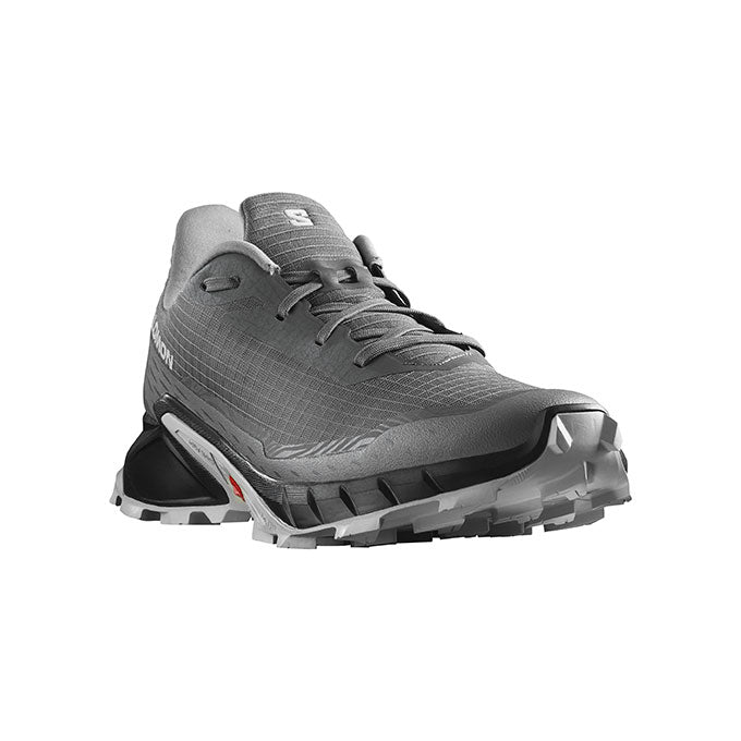 Salomon Alphacross 5 Erkek Pewter/Black/Ghost Gray Koşu - Yürüyüş Ayakkabısı