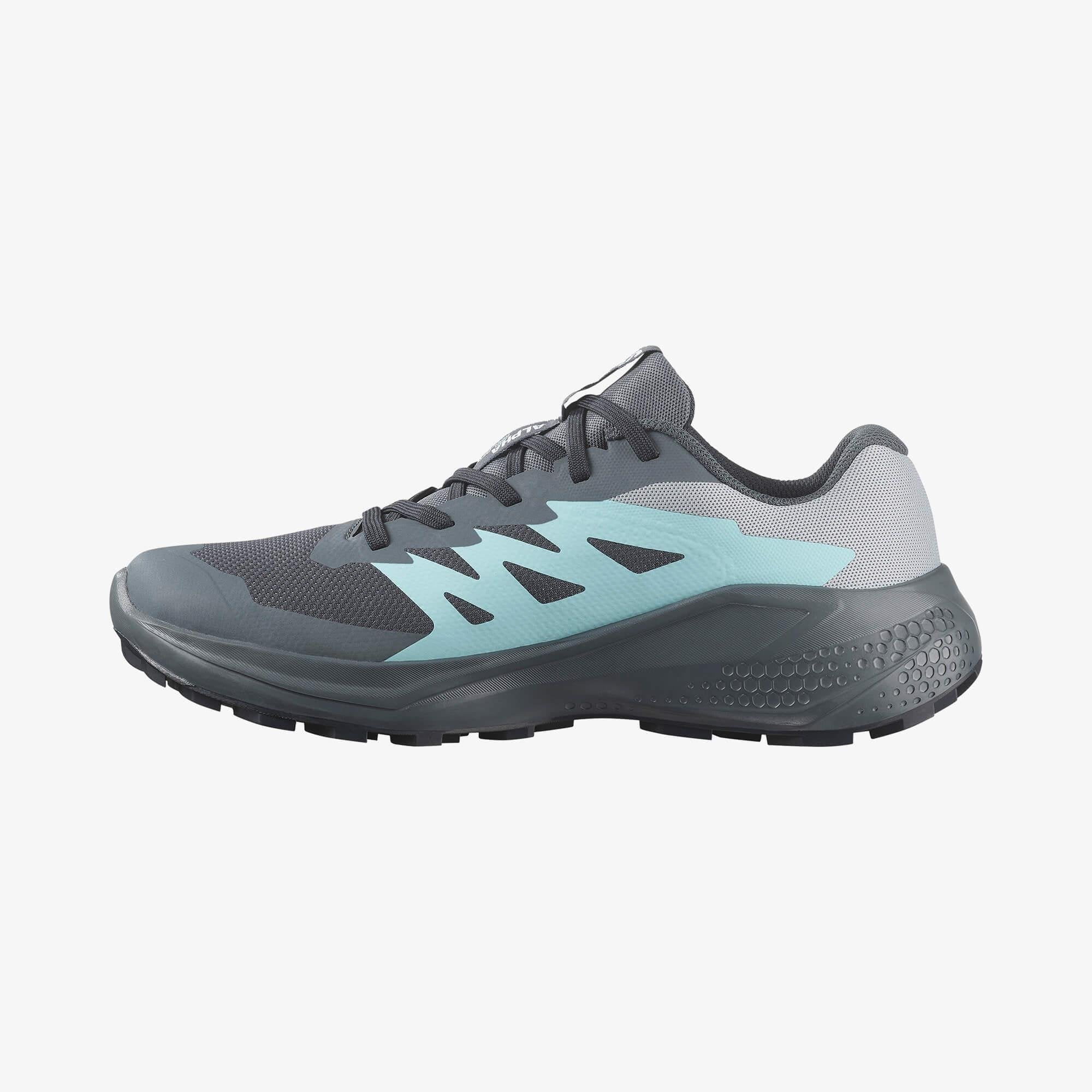 Salomon Alphaglıde Gore-Tex Kadın Turbulence/Aruba Blue/Dark Navy Koşu - Yürüyüş Ayakkabısı