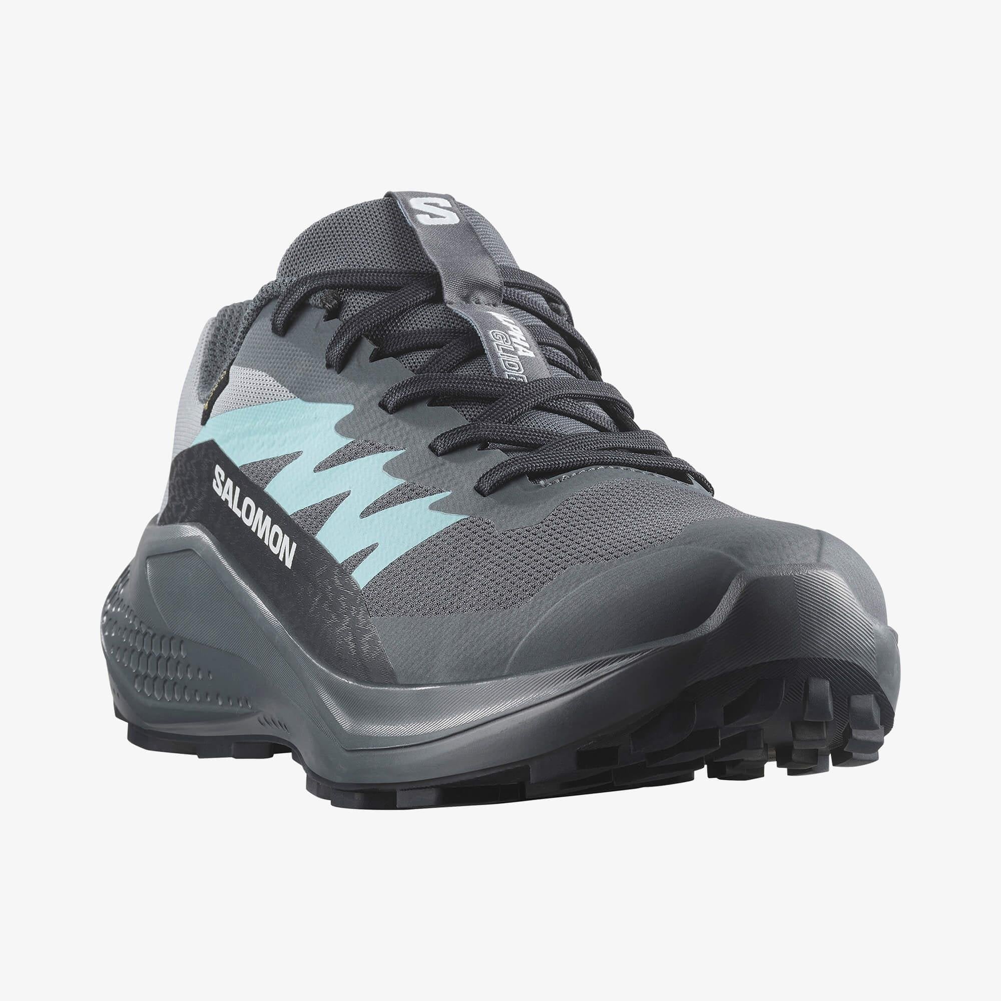 Salomon Alphaglıde Gore-Tex Kadın Turbulence/Aruba Blue/Dark Navy Koşu - Yürüyüş Ayakkabısı