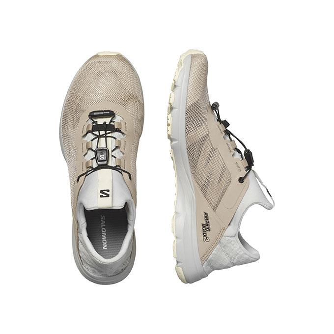 Salomon Amphıb Bold 2 W Kadın White Pepper/Glacier Gray/Transparent Yellow Su Ayakkabısı