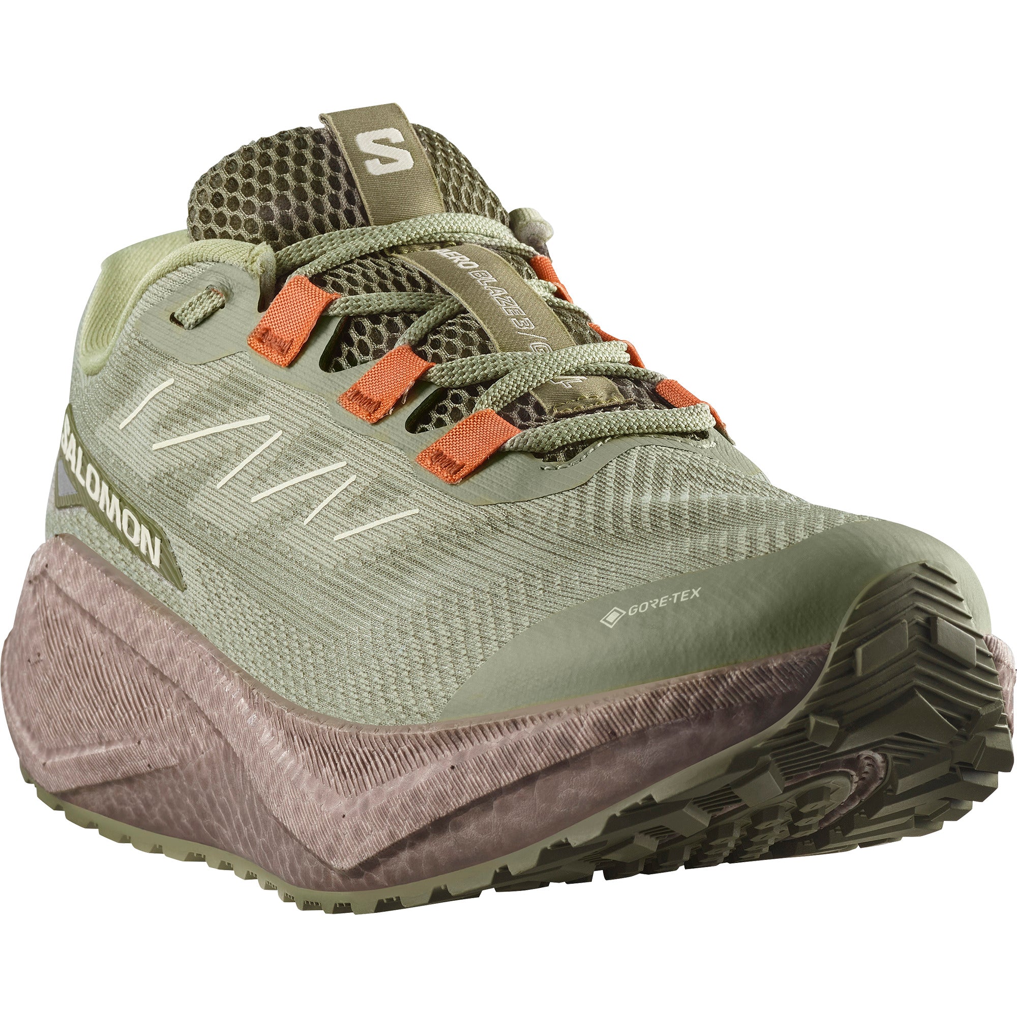 Salomon Aero Blaze 3 Gore-Tex Erkek Koşu Ayakkabısı - Yeşil