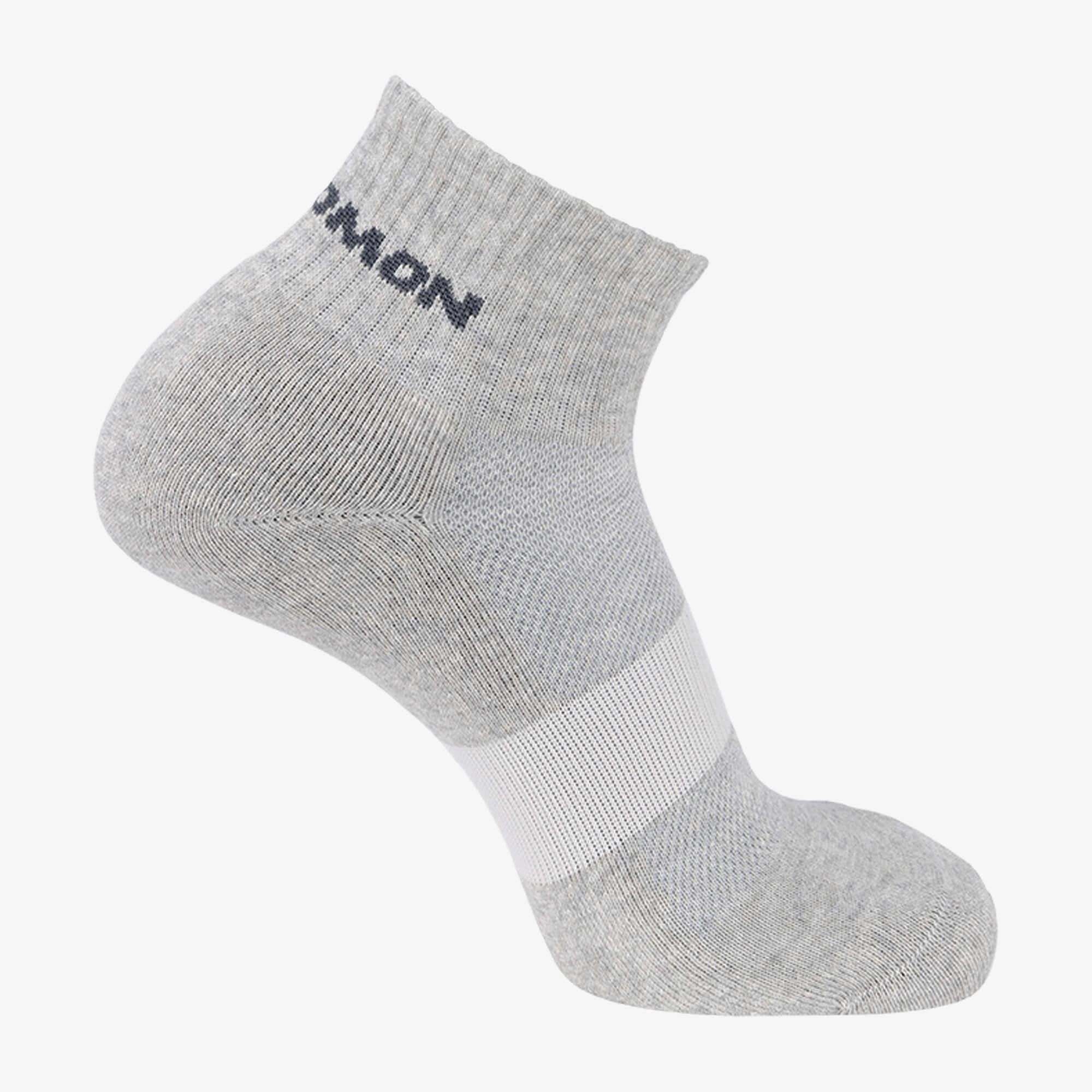 Salomon Evasion Ankle 2-Pack Unisex Uzun Çorap - Gri-Çok Renkli