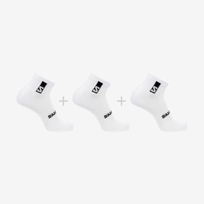 Salomon Everyday Ankle 3-Pack Unisex Whıte-Whıte-Whıte Çorap
