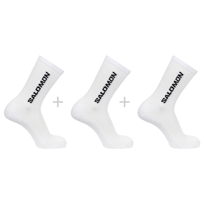 Salomon Everyday Crew 3-Pack Unisex Whıte-Whıte-Whıte Çorap