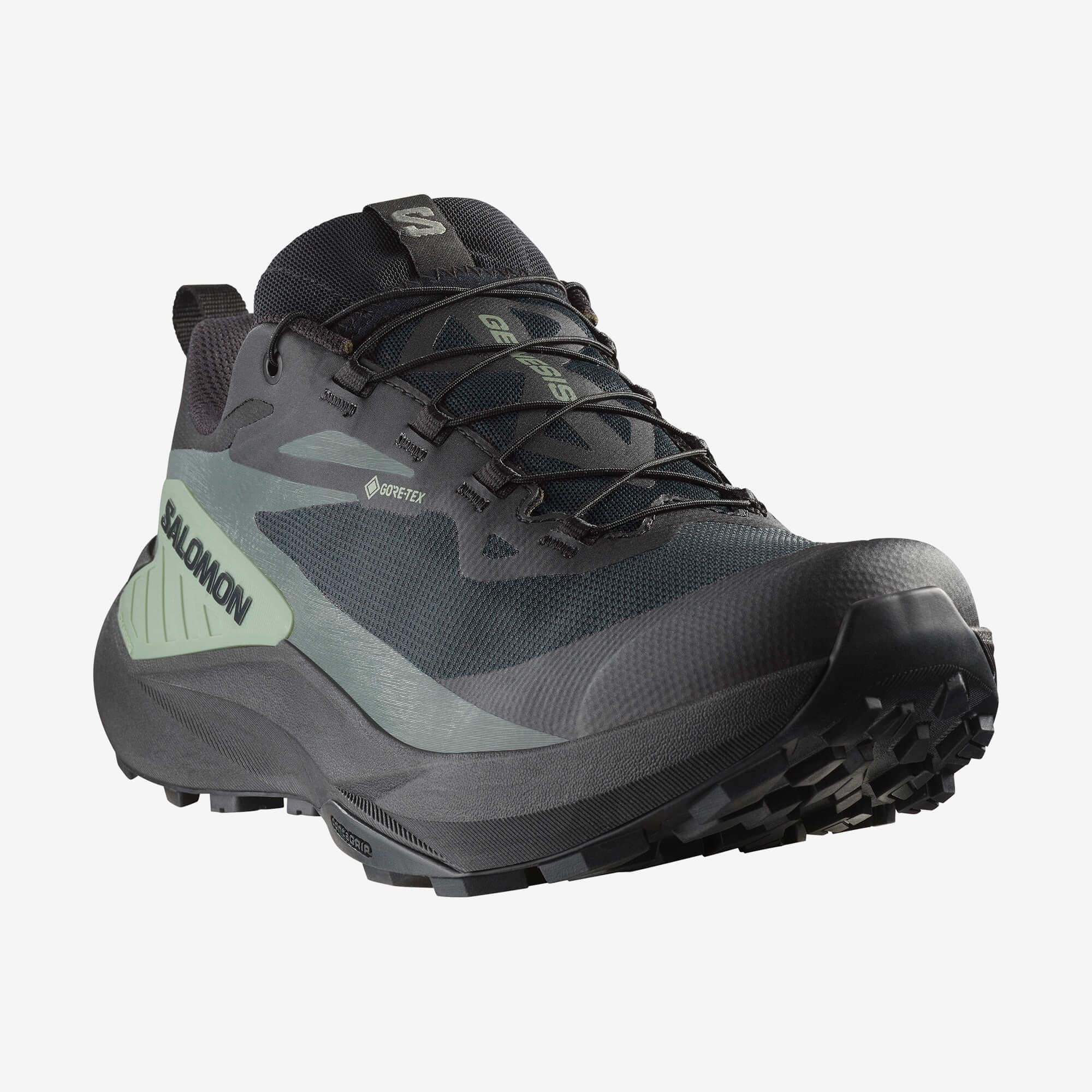 Salomon Genesis Gore-Tex Erkek Koşu Ayakkabısı - Siyah