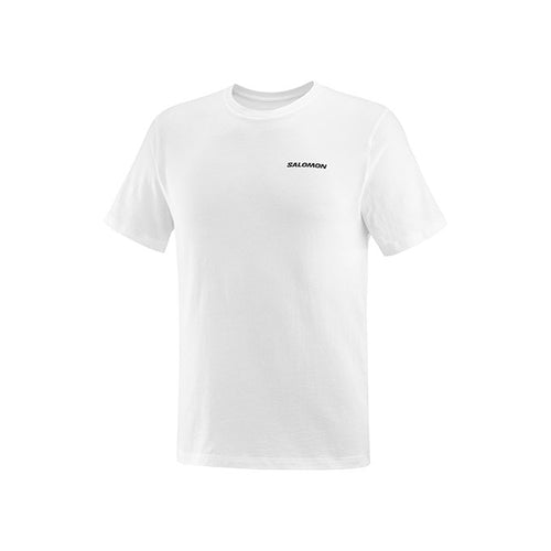 Salomon Graphic Performance Erkek T-Shirt - Beyaz