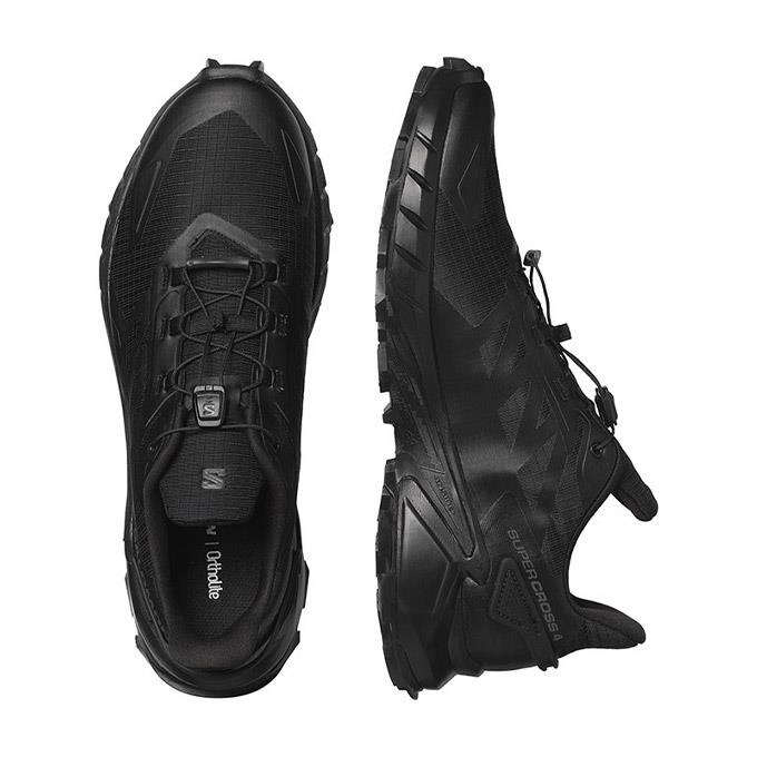 Salomon Supercross 4 Erkek Black/Black/Black Koşu - Yürüyüş Ayakkabısı