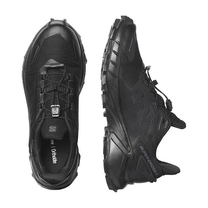 Salomon Supercross 4 Gtx W Kadın Black/Black/Black Koşu - Yürüyüş Ayakkabısı