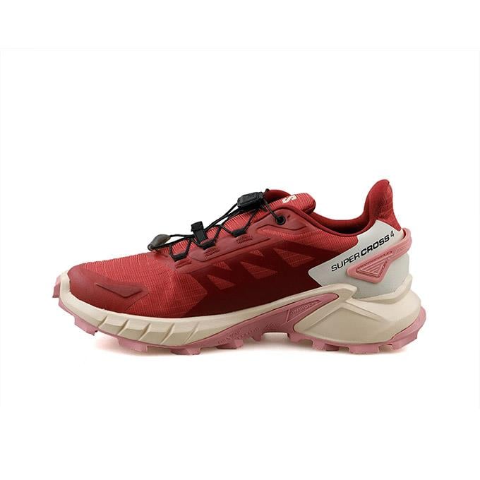 Salomon Supercross 4 Gtx W Kadın Cow Hide/Syrah/Blush Koşu - Yürüyüş Ayakkabısı
