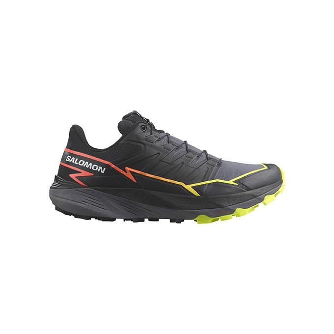 Salomon Thundercross Erkek Black/Quiet Shade/Fiery Coral Koşu - Yürüyüş Ayakkabısı