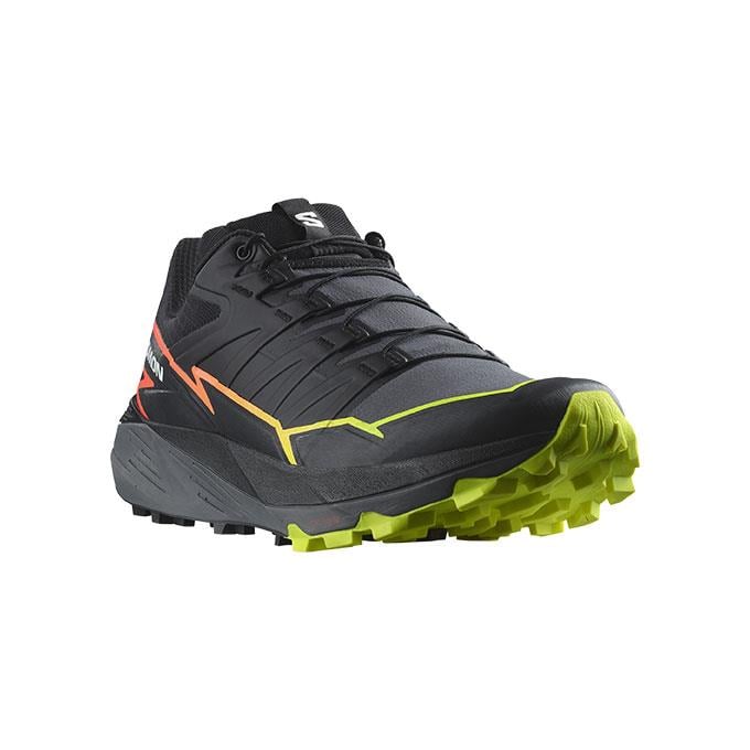 Salomon Thundercross Erkek Black/Quiet Shade/Fiery Coral Koşu - Yürüyüş Ayakkabısı