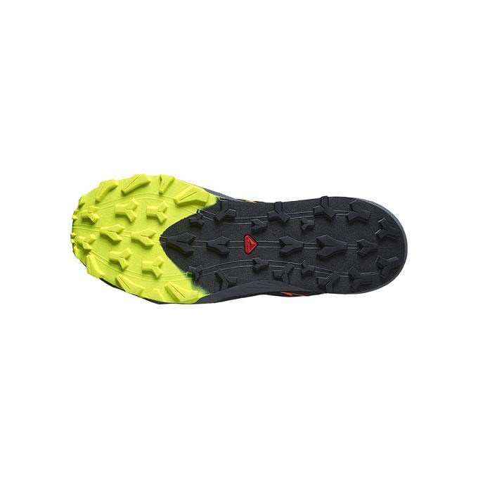 Salomon Thundercross Erkek Black/Quiet Shade/Fiery Coral Koşu - Yürüyüş Ayakkabısı