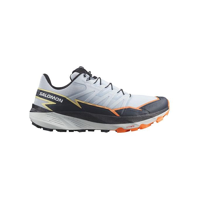 Salomon Thundercross Erkek Heather/India Ink/Shocking Orange Koşu - Yürüyüş Ayakkabısı