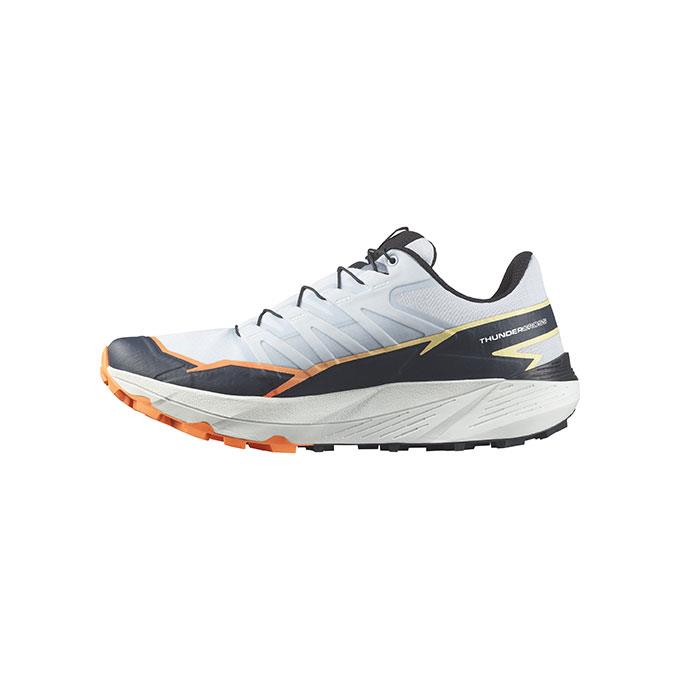 Salomon Thundercross Erkek Heather/India Ink/Shocking Orange Koşu - Yürüyüş Ayakkabısı