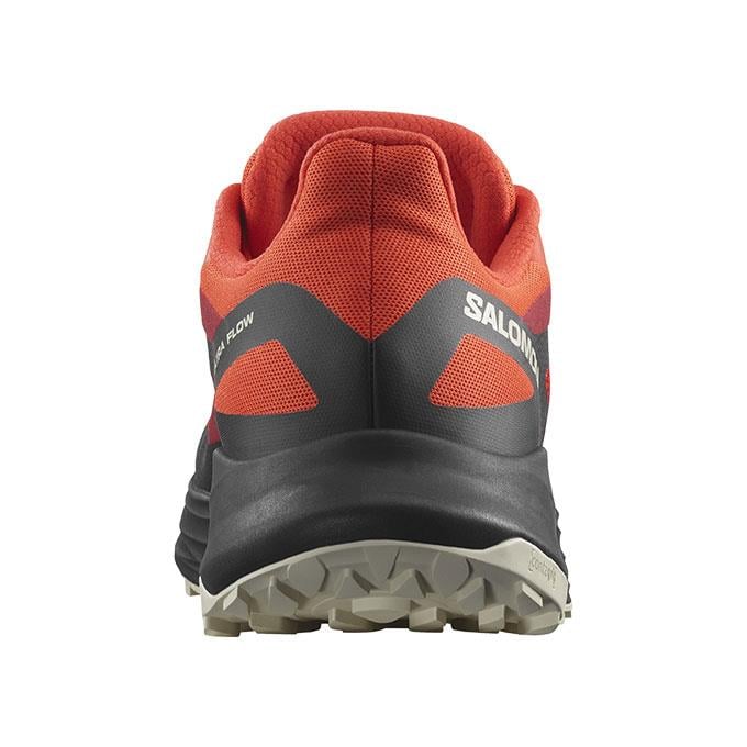 Salomon Ultra Flow Erkek Cherry Tomato/Black/Almond Milk Koşu - Yürüyüş Ayakkabısı