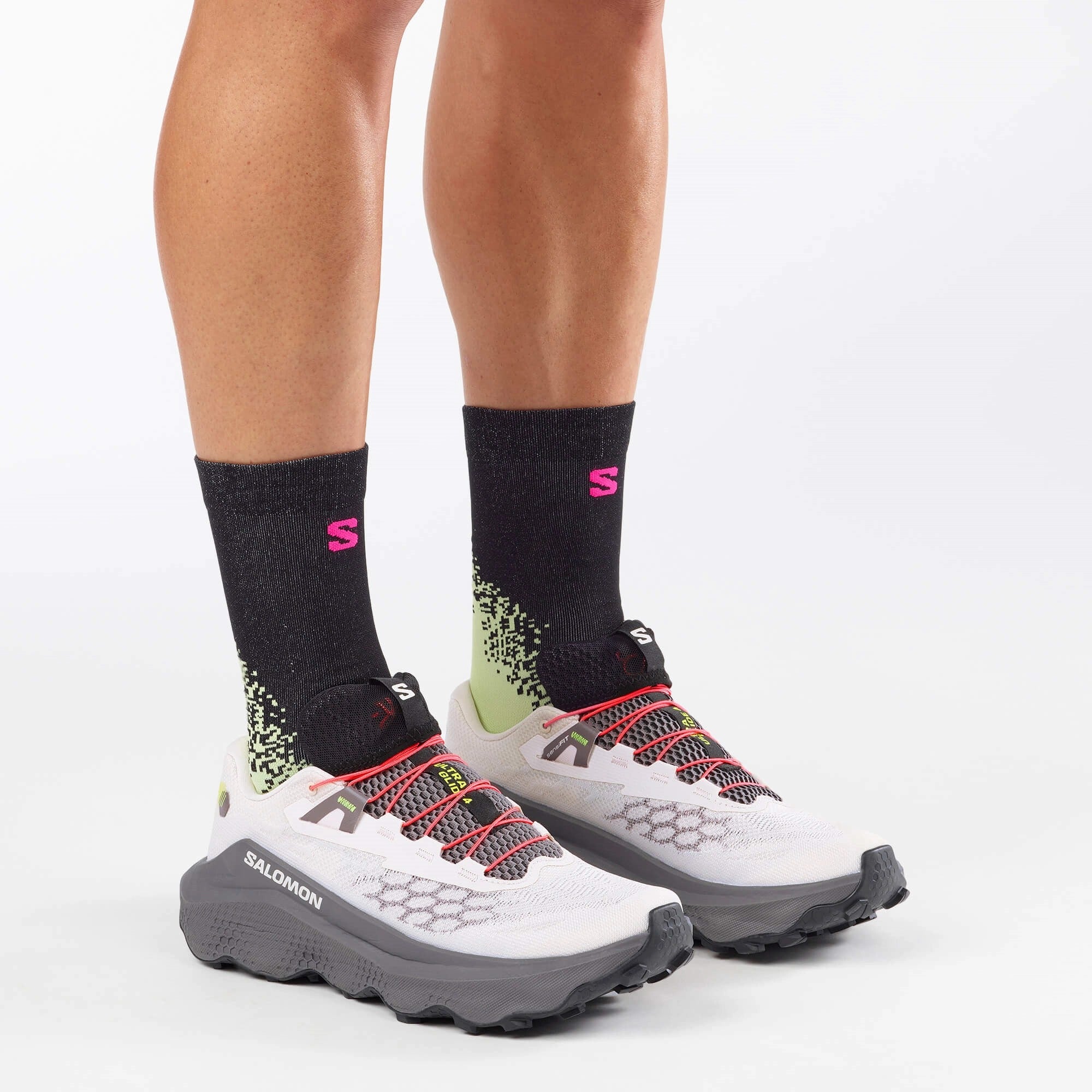 Salomon  Ultra Glide 4 Erkek Koşu Ayakkabısı - Açık Gri