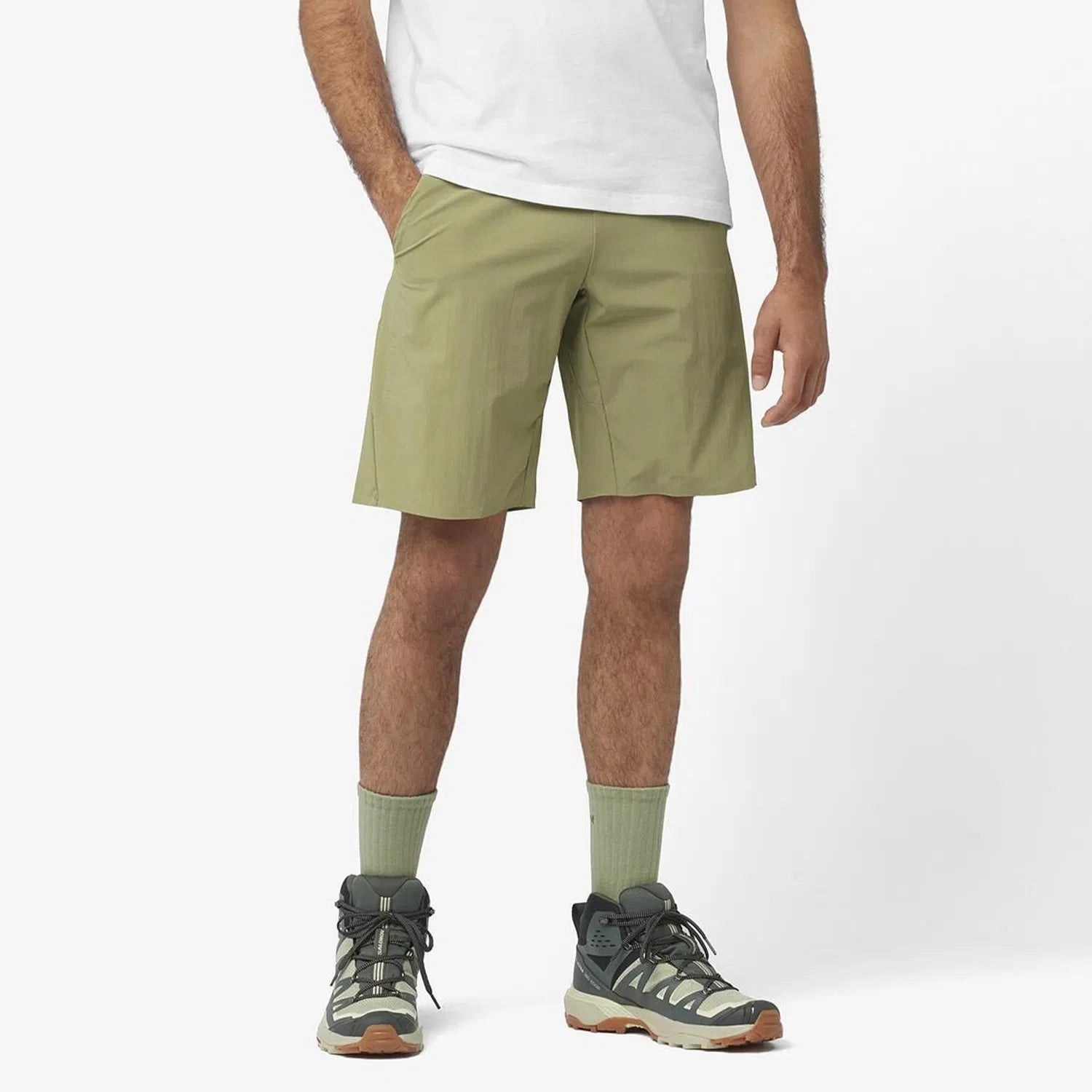 Salomon Wayfarer Ease Erkek Şort - Haki