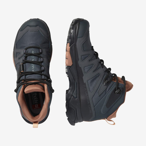 Salomon X Ultra 4 Mid Gore-Tex Kadın Outdoor Bot - Füme