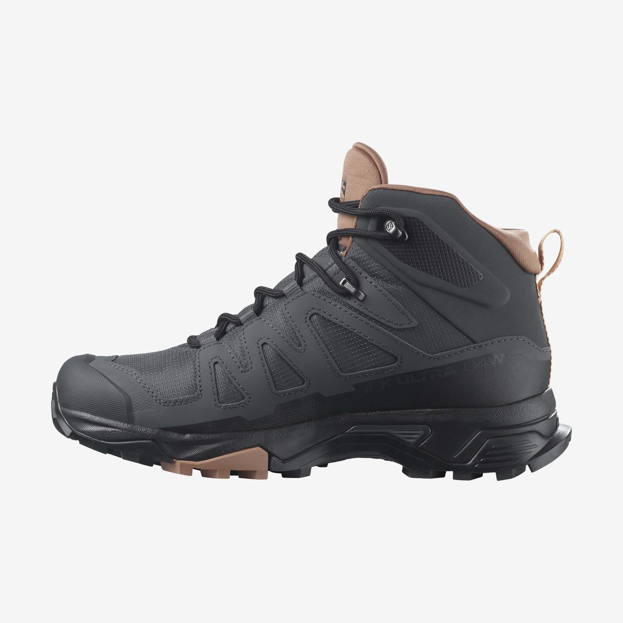 Salomon X Ultra 4 Mid Gore-Tex Kadın Outdoor Bot - Füme